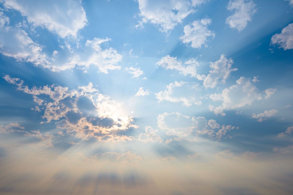 clouds in the sky